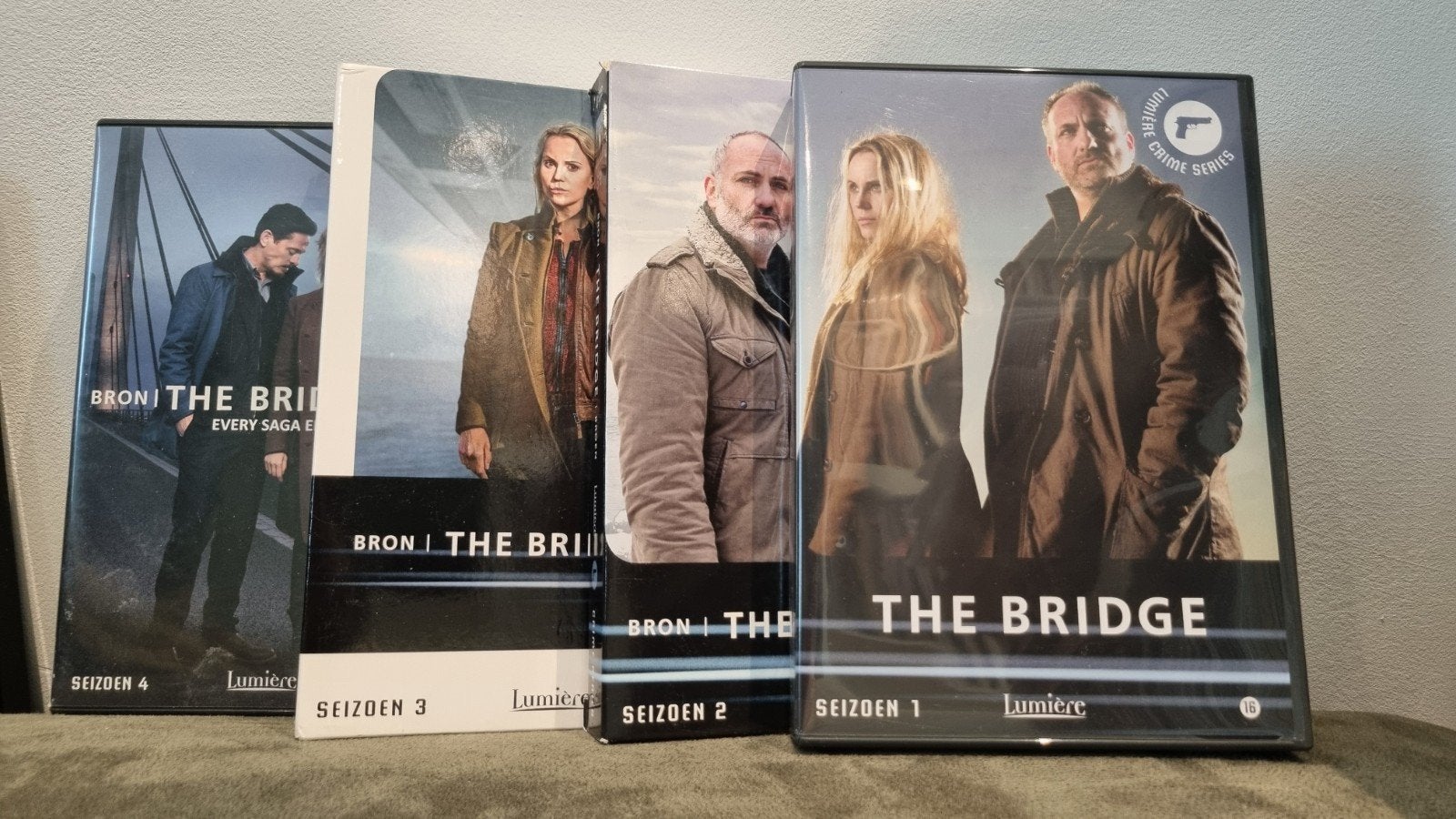 complete serie The Bridge (seizoen 1 t/m 4), Vanaf 16 jaar, Misdaad, Nederlands, Seizoen 1