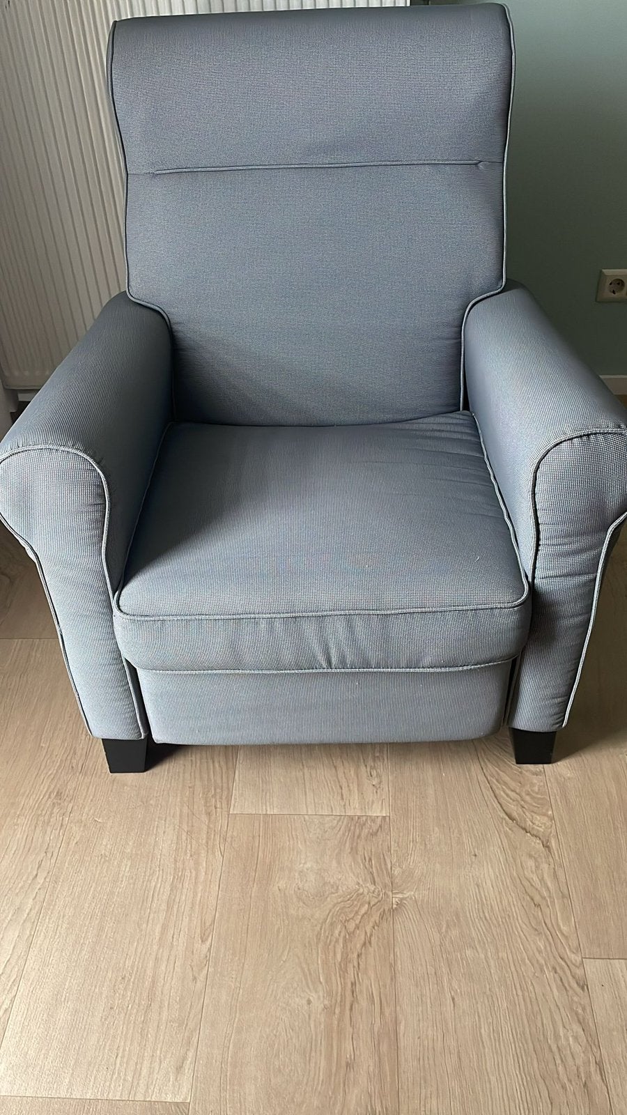 Relax stoel grijs, Ophalen, Zo goed als nieuw, 75 tot 100 cm, 50 tot 75 cm
