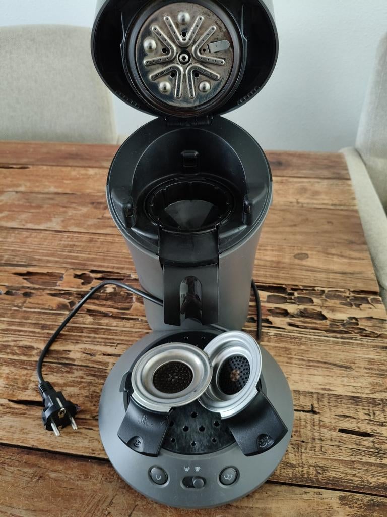 Philips Senseo Koffiezetapparaat - Grijs, Koffiepads en cups, Gebruikt, Koffiemachine, Ophalen of Verzenden