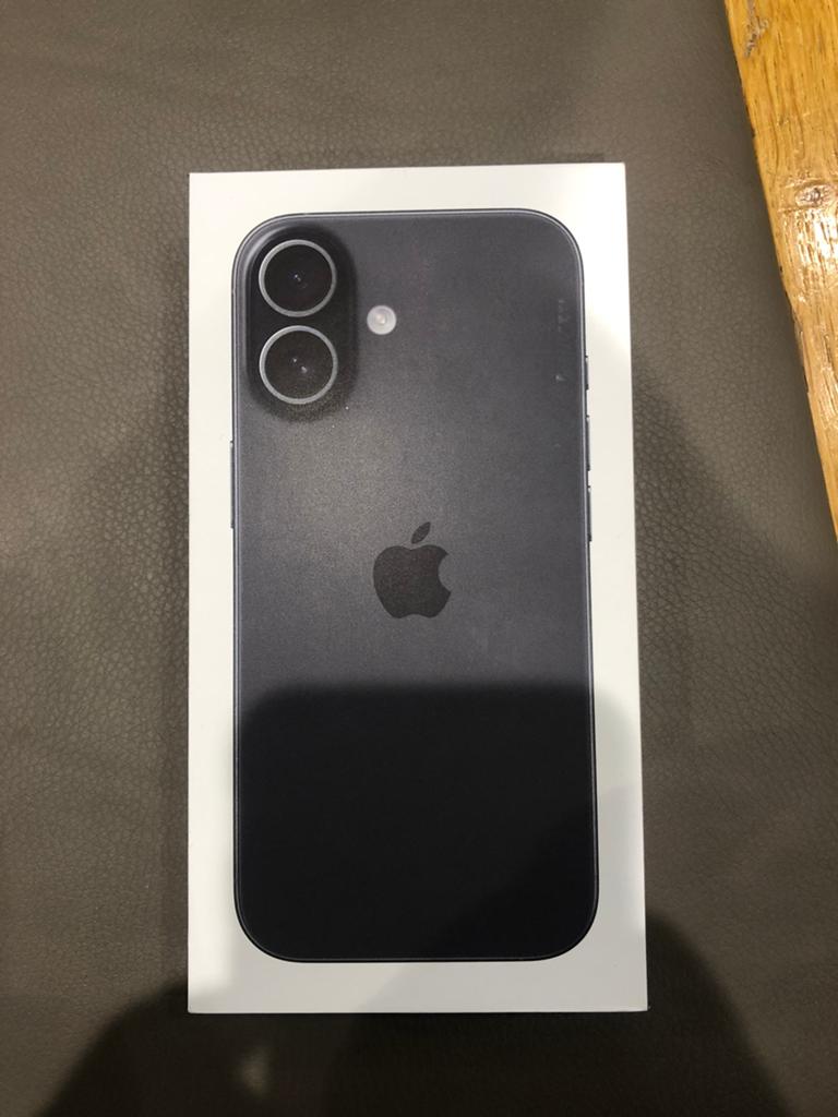 Iphone 17 256GB Zwart NIEUW + BON, Ophalen, Zo goed als nieuw, Zwart, 256 GB