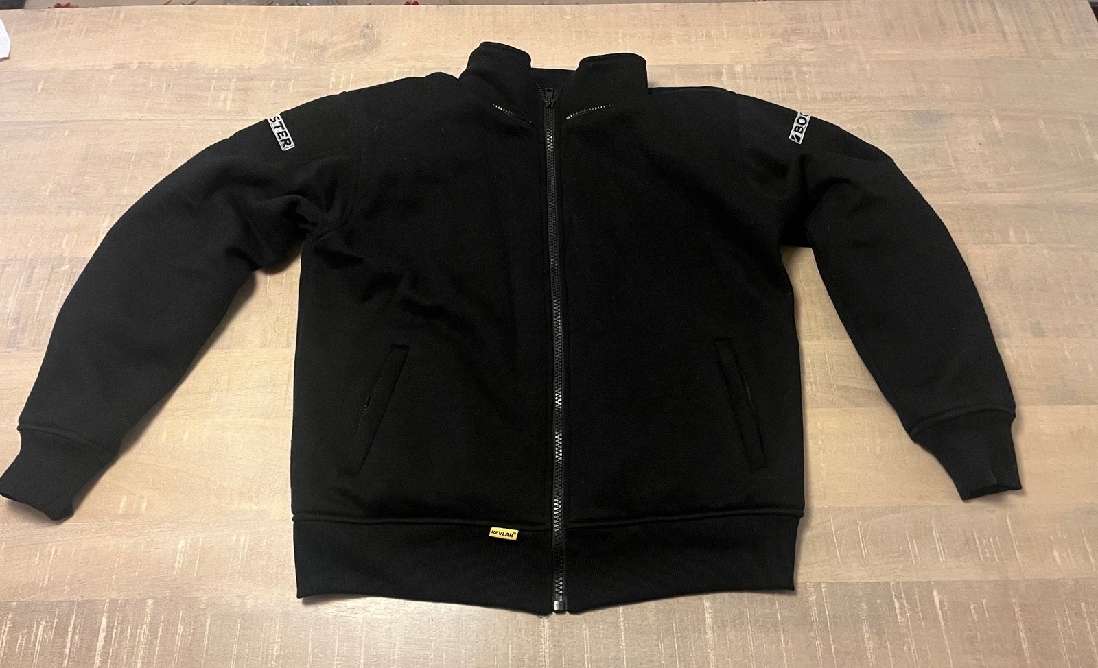 Booster motorhoodie maat M met Kevlar en protectie, Ophalen of Verzenden, Tweedehands, Dames, Jas | textiel