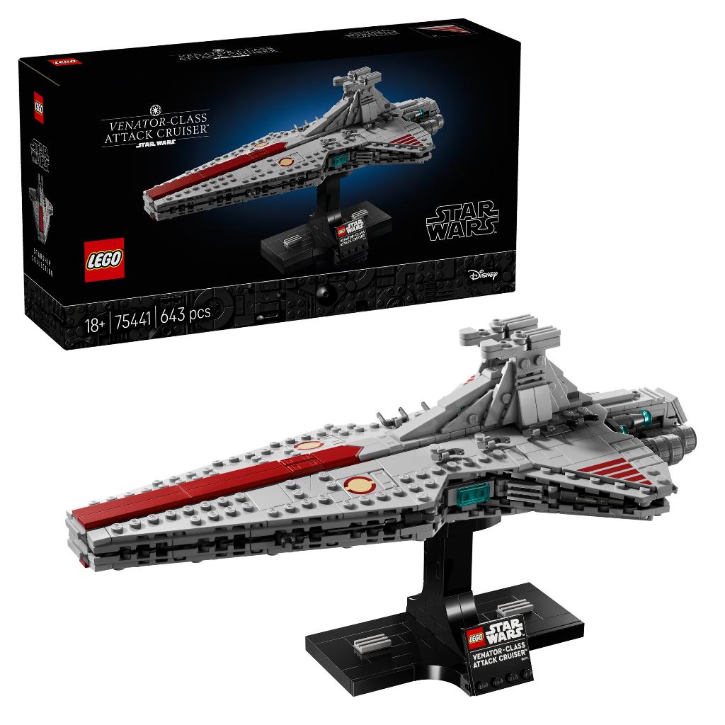 LEGO Star Wars 75441 Venator-Class Attack Cruiser 643dlg, Star Wars, Lego, Nieuw, Ophalen of Verzenden