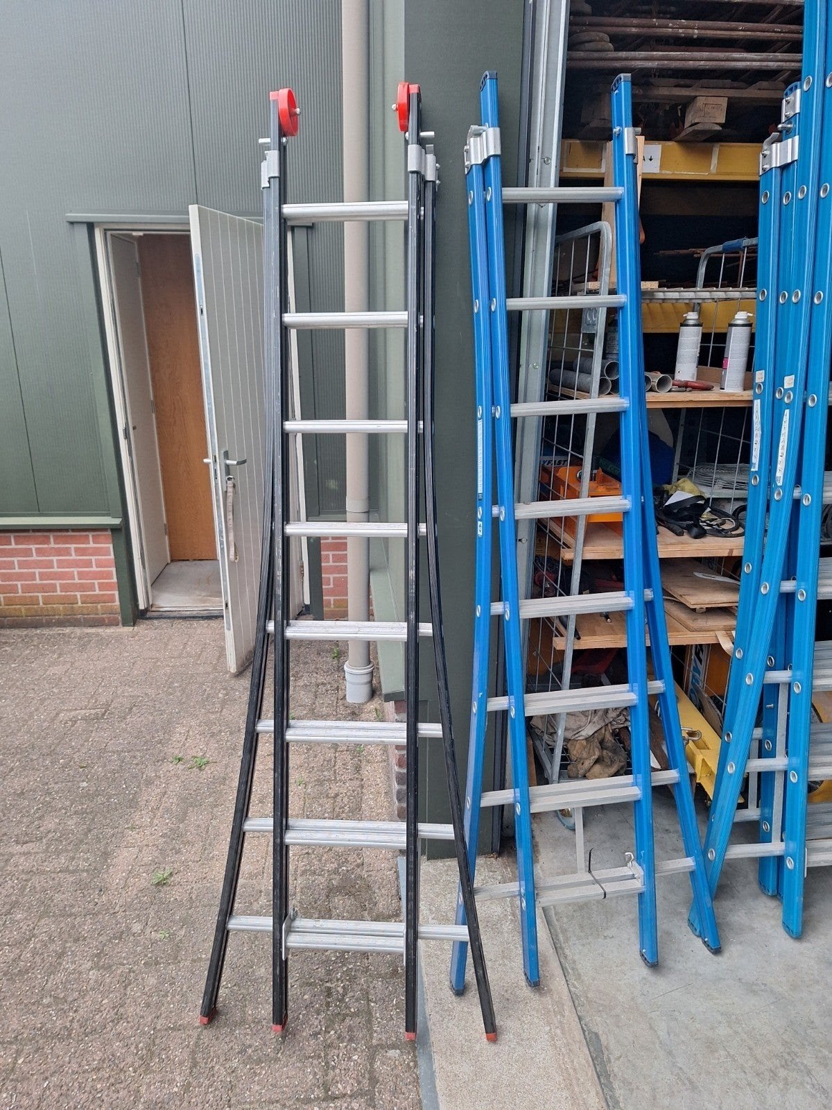 ladders, Ophalen, Rolsteiger of Kamersteiger, 5 meter of hoger
