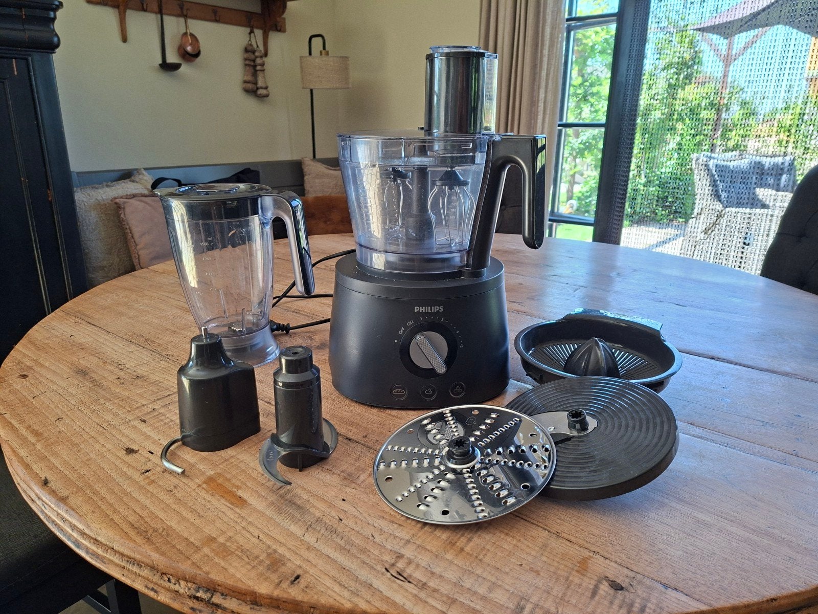 Philips keukenmachine, Ophalen, Gebruikt, 3 snelheden of meer