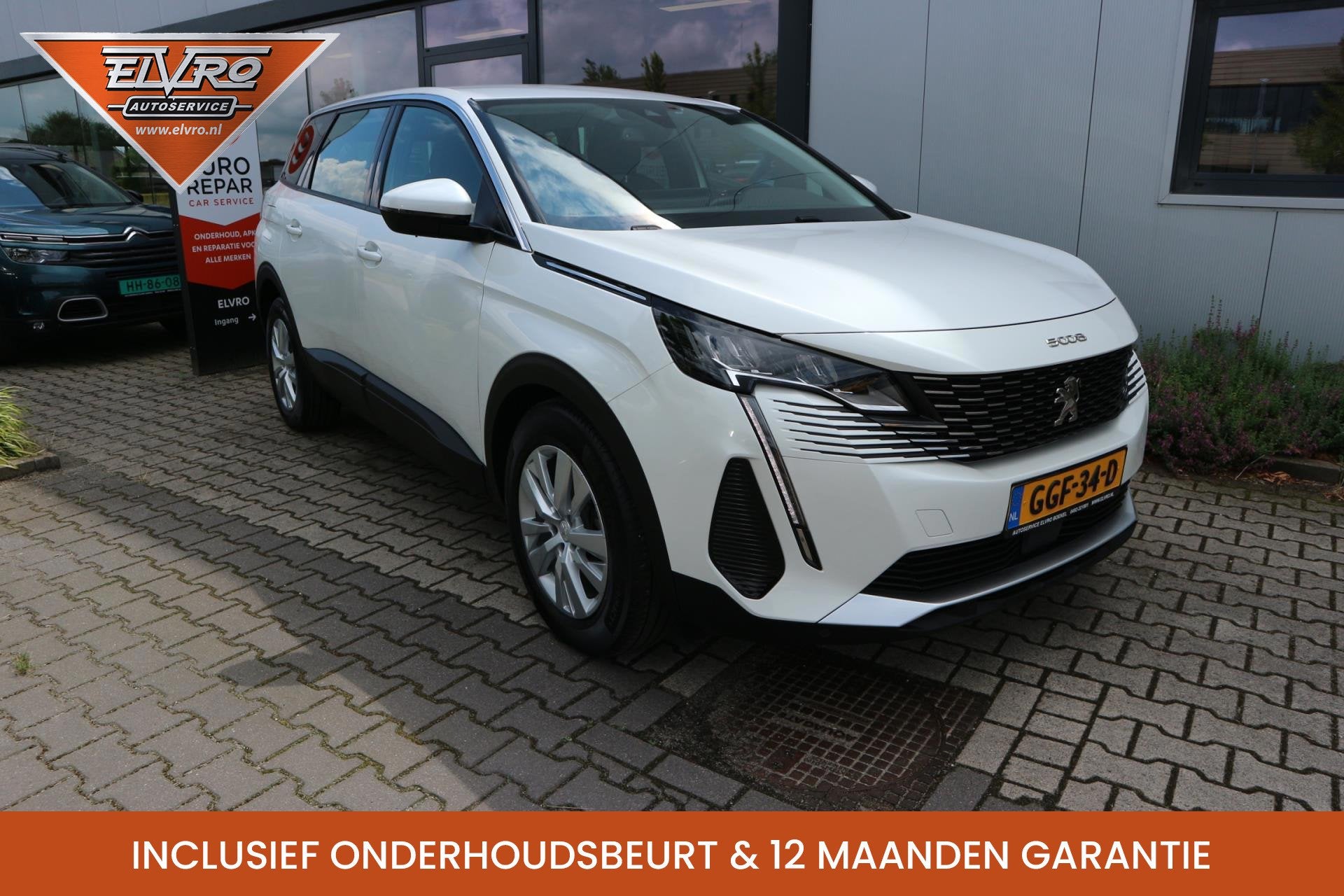 Peugeot 5008 1.2 PureTech Active AUTOMAAT 7ZITS CAMERA LED C, Auto's, 12 maanden, Stof, Gebruikt, 1199 cc