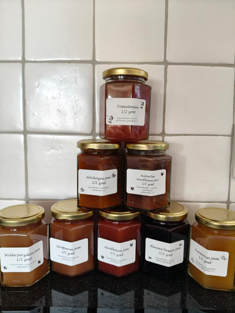 Zelfgemaakte half zoete jam, Diversen, Levensmiddelen, Ophalen of Verzenden