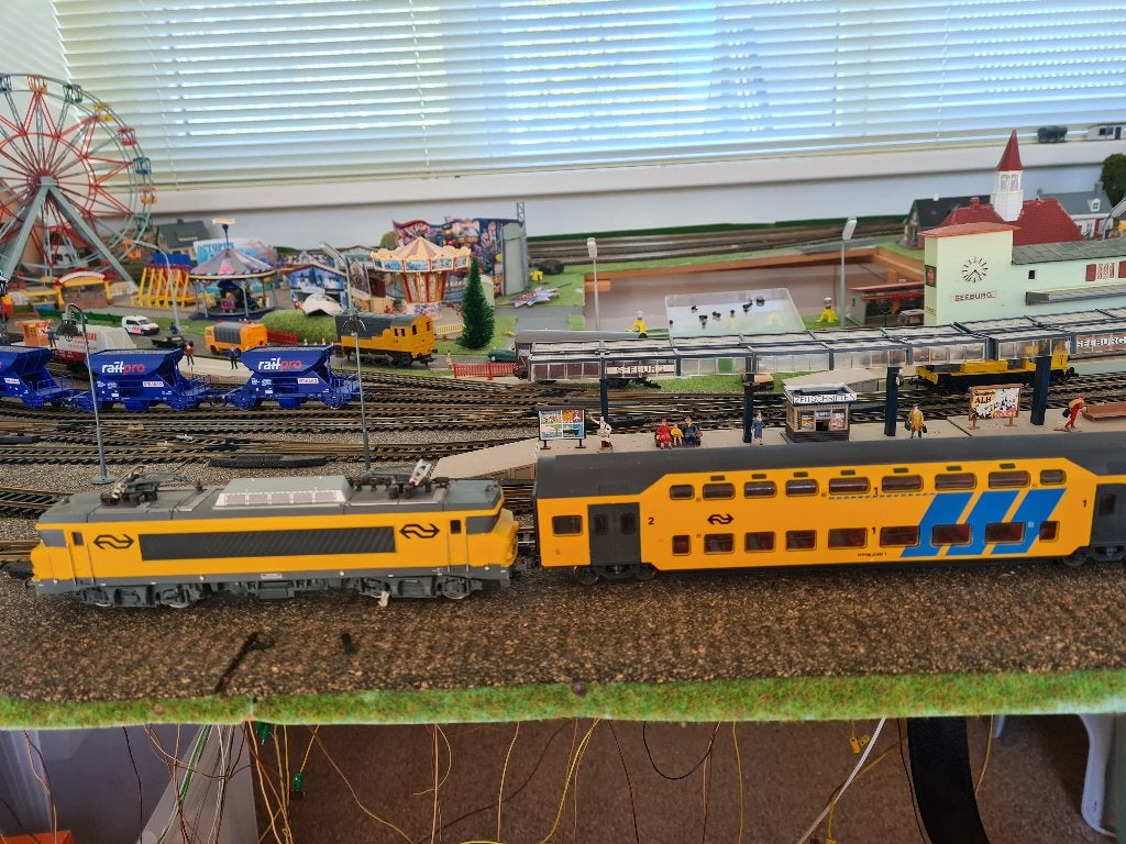 dubbeldekker NS, Treinset, Gelijkstroom, Analoog, Ophalen of Verzenden