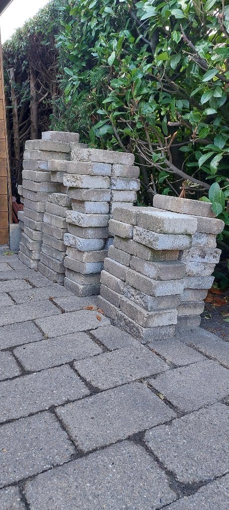 Betonklinkers, Ophalen, Gebruikt, Beton, Klinkers