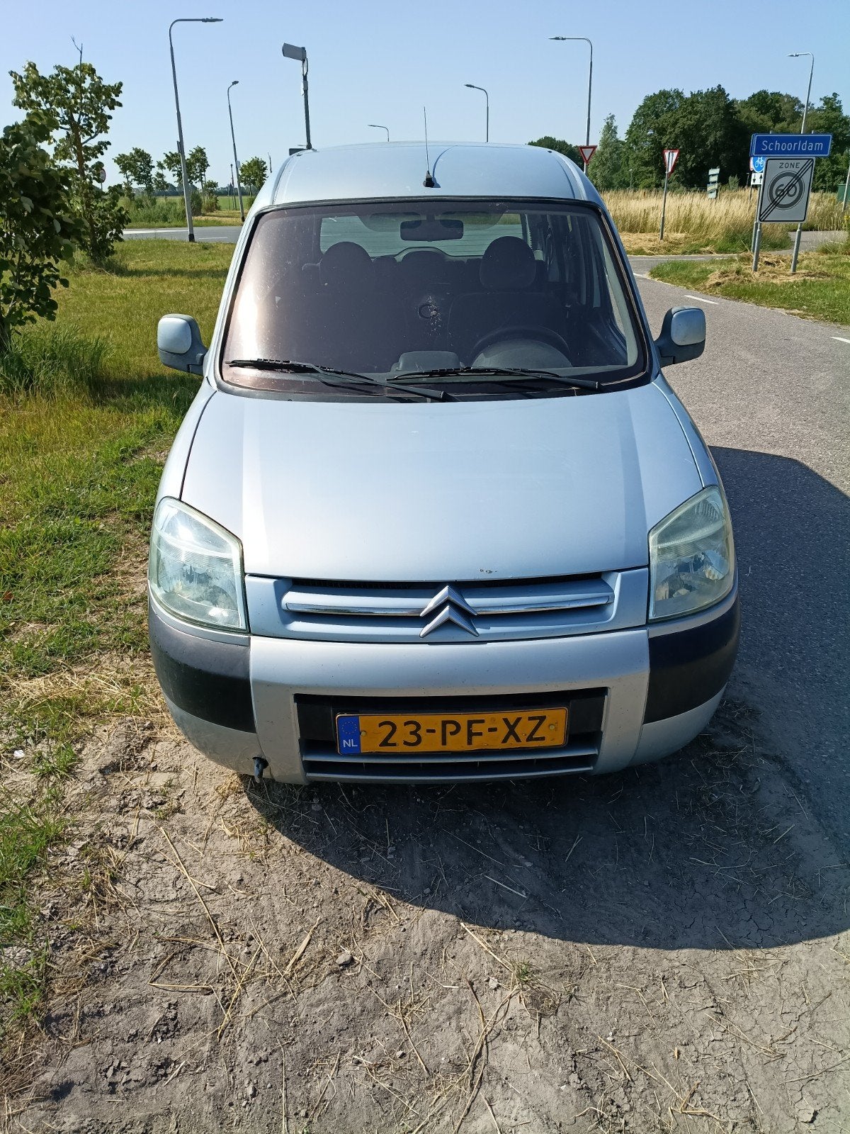 Citroën Berlingo 1.6 I 16V 2004 Blauw, Auto's, Stof, 4 cilinders, Origineel Nederlands, Berlingo