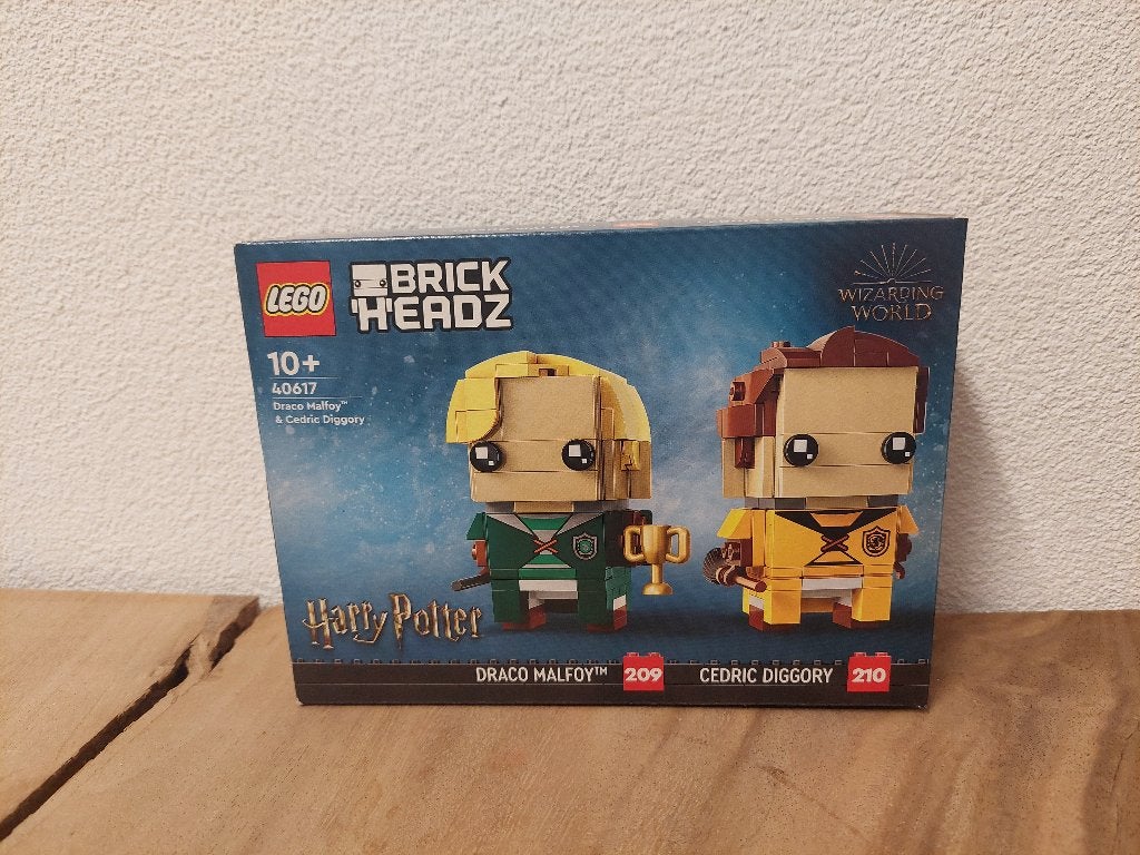 Lego Harry Potter Brickheadz Draco Malfidus en Carlo nieuw, Lego, Lego, Nieuw, Ophalen of Verzenden