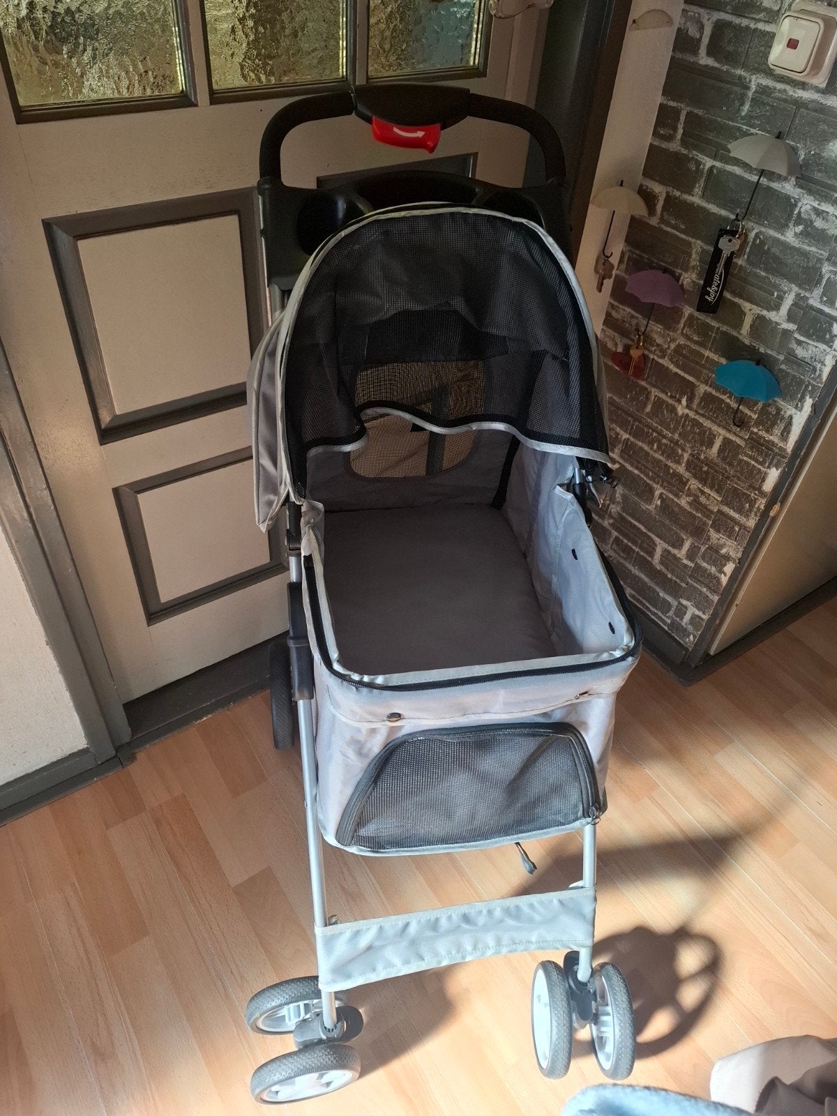 Hondenbuggy/Hondenwagen - Lichtgewicht en Compact, Ophalen