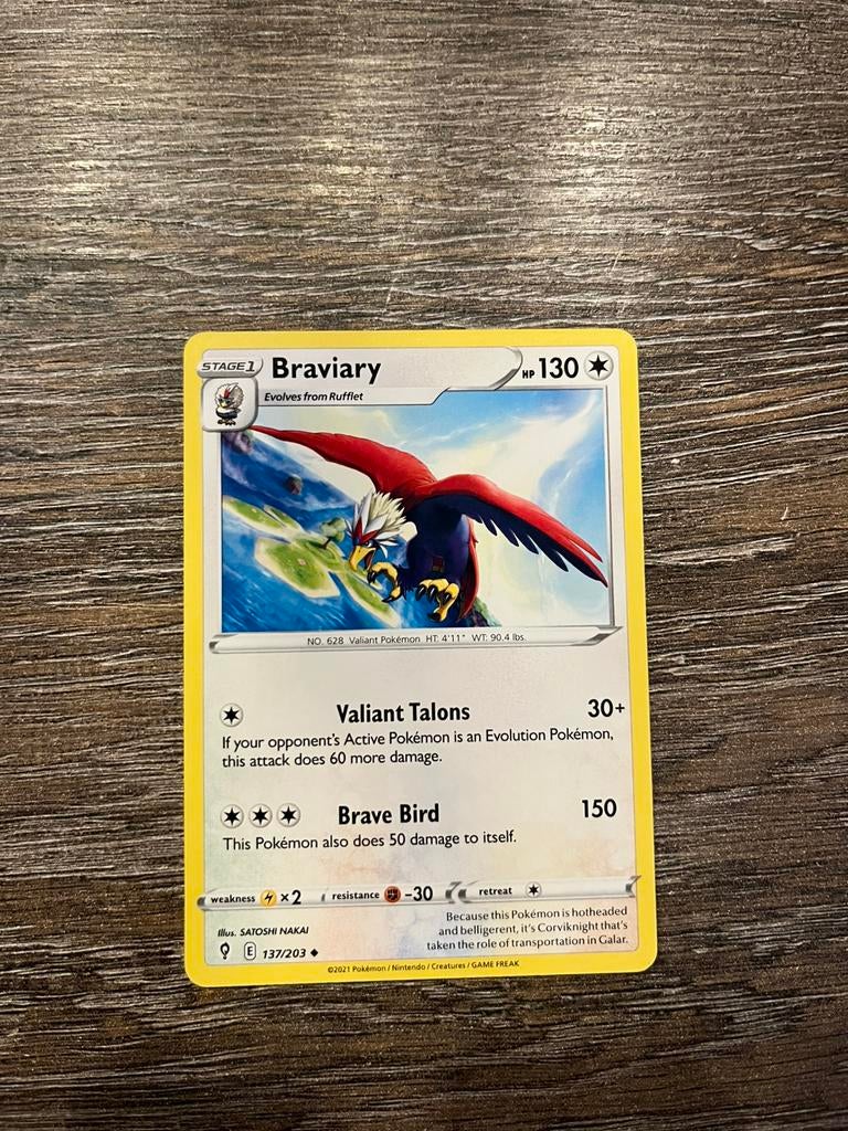Braviary EVS 137/203, Ophalen of Verzenden, Zo goed als nieuw