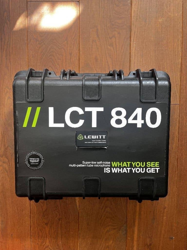 Lewitt LCT840 - Tube Microfoon, Muziek en Instrumenten, Microfoons, Ophalen of Verzenden, Zo goed als nieuw, Overige typen