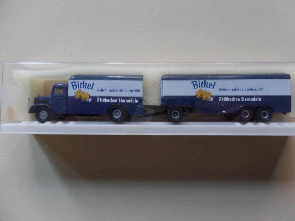 MAN vrachtwagen/aanhanger Birkel Brekina, Hobby en Vrije tijd, Verzenden, Nieuw, Bus of Vrachtwagen, Brekina