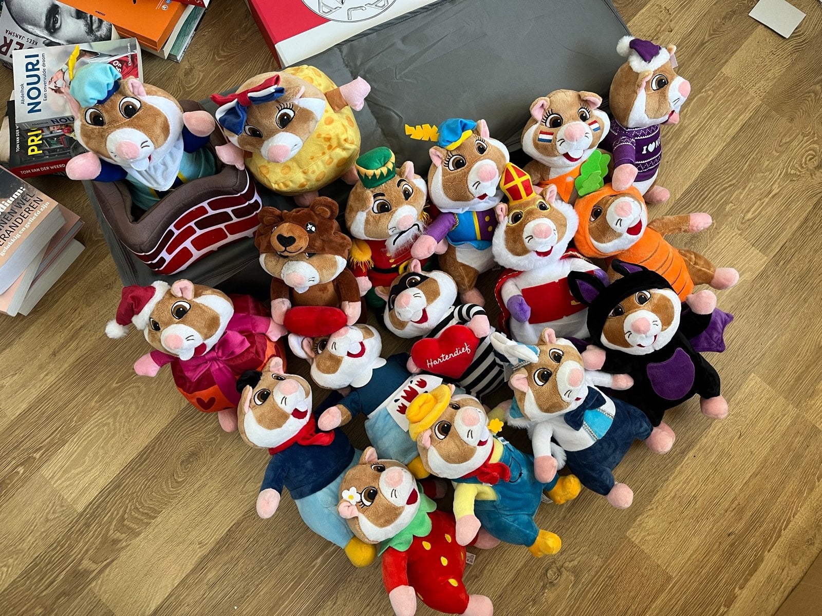 Grote collectie Albert Heijn Hamsters, Kinderen en Baby's, Speelgoed | Knuffels en Pluche, Hamster, Ophalen of Verzenden, Middelgroot (20 tot 80 cm)