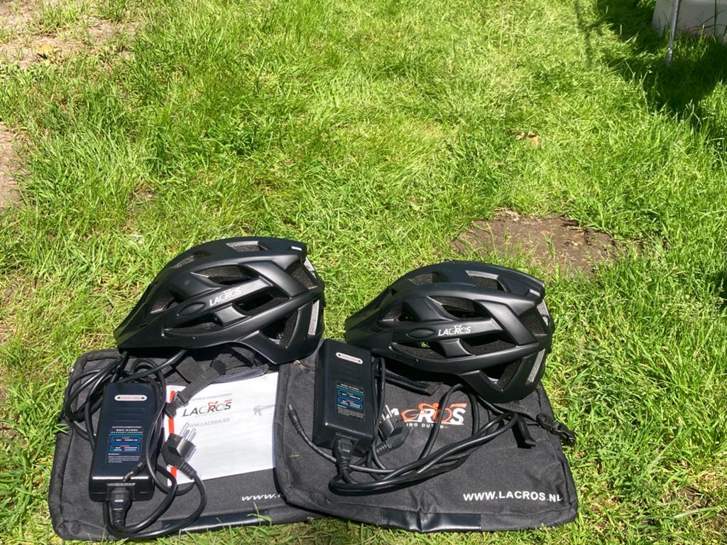 2 Lacros vouwfietsen te koop, Fietsen en Brommers, Fietsen | Vouwfietsen, Gebruikt, Versnellingen, Schijfrem, Ophalen