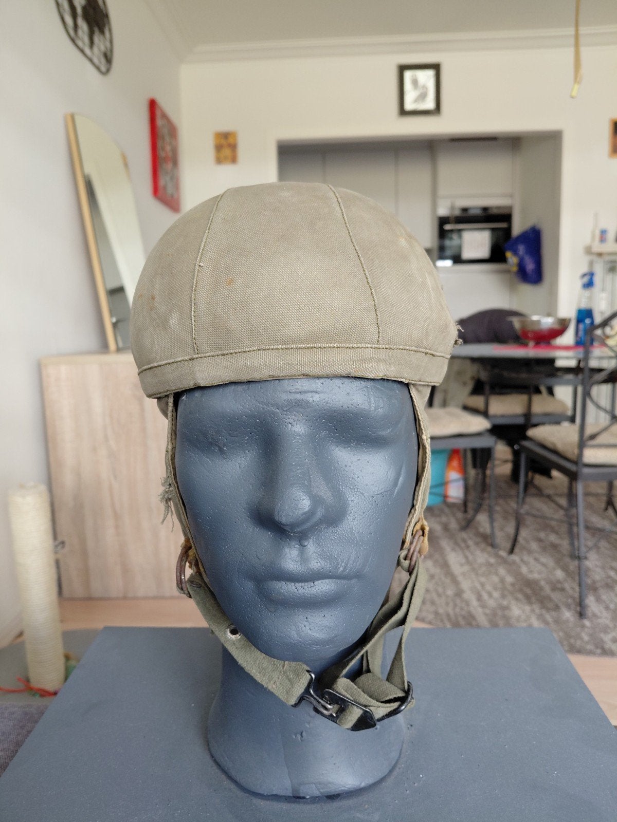 Franse Parahelm M50., Ophalen