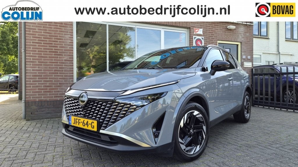 Nissan QASHQAI 1.3 MHEV X Tekna, Stoelverw, Pano, Headup, Auto's, 4 cilinders, Leder en Stof, 1365 kg, Bedrijf