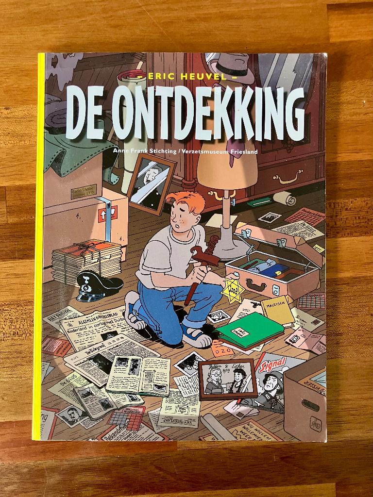 4 en 5 mei : stripboek De ontdekking, Ophalen, Eén stripboek, Eric Heuvel, Zo goed als nieuw