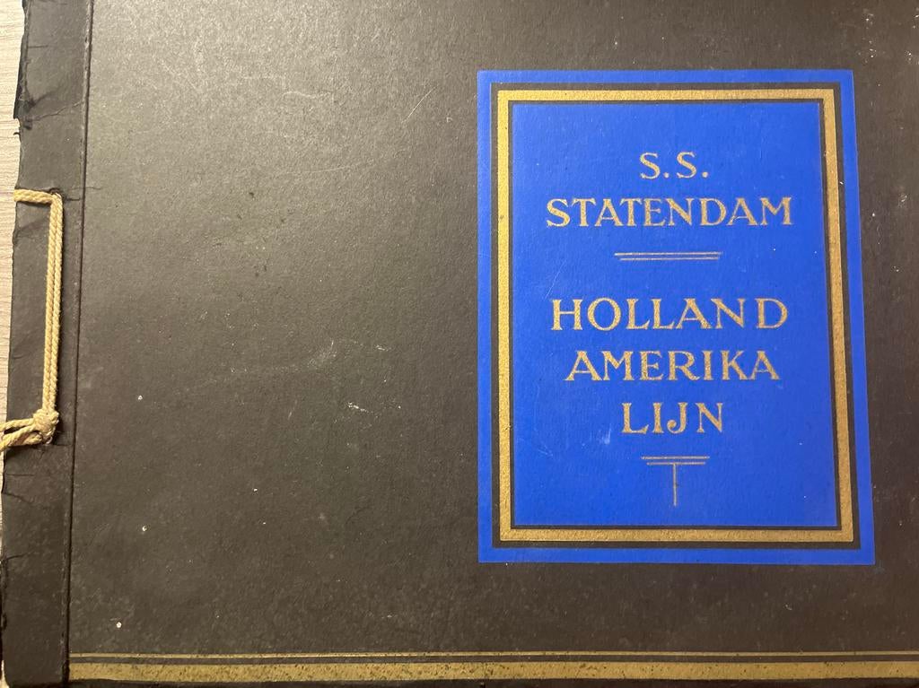 S.S. Statendam Holland Amerika Lijn Catalogus, Verzamelen, Ophalen of Verzenden