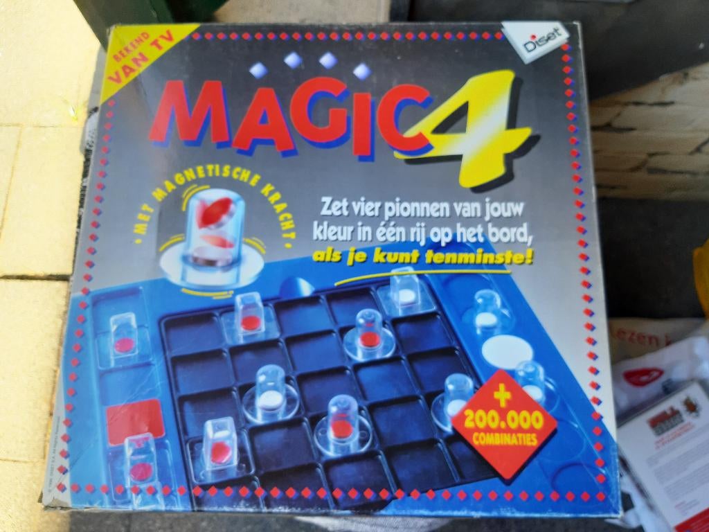 Magic 4 spel van Diest, Peking mysteries spel van MB, Hobby en Vrije tijd, Gezelschapsspellen | Bordspellen, Ophalen, MB Spellen