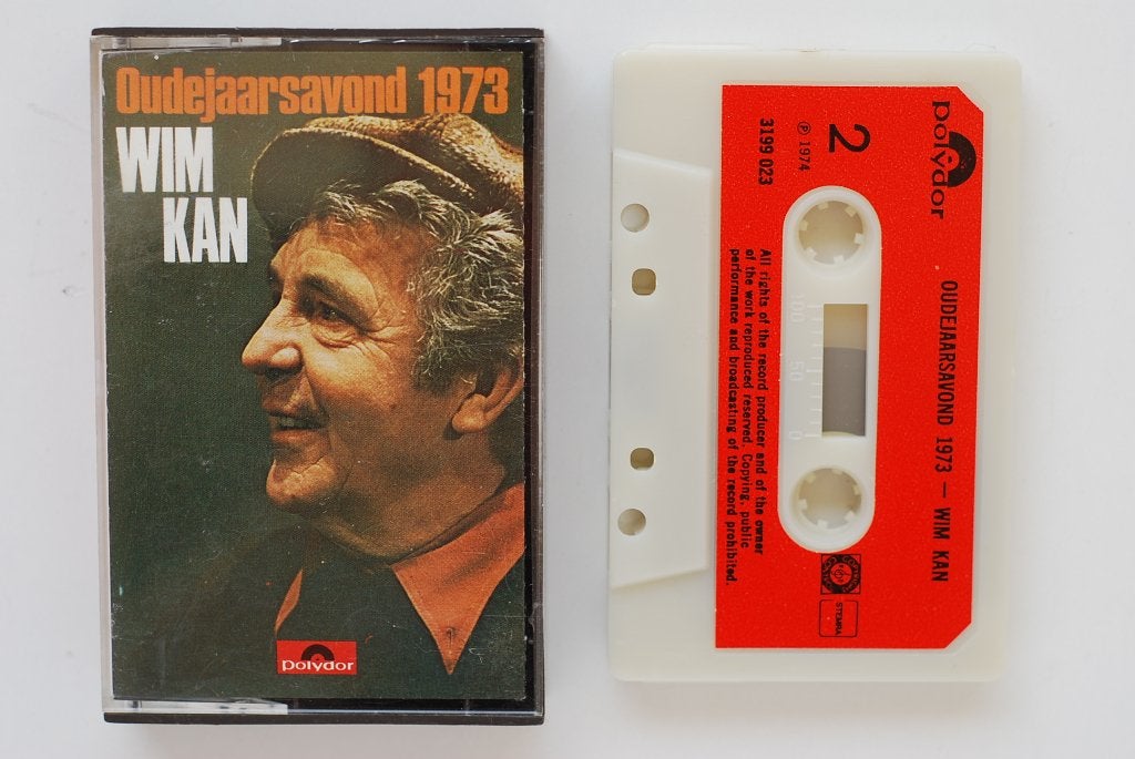 Wim Kan - Oudejaarsavond 1973 - Cassette, Cd's en Dvd's, Cassettebandjes, Verzenden, Onbekend, 1 bandje, Zo goed als nieuw