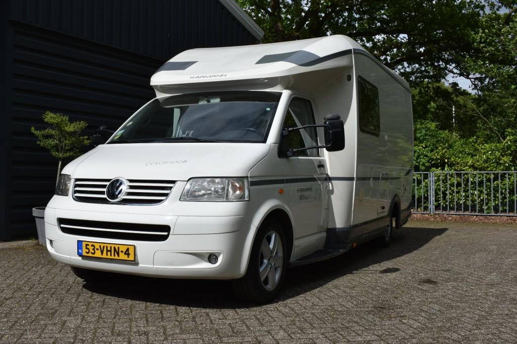 Volkswagen TRANSPORTER VOLKSWAGEN TRANSPORTER 2.5 TDI KARMAN, Auto's, Startonderbreker, 2496 cc, Wit, Geïmporteerd