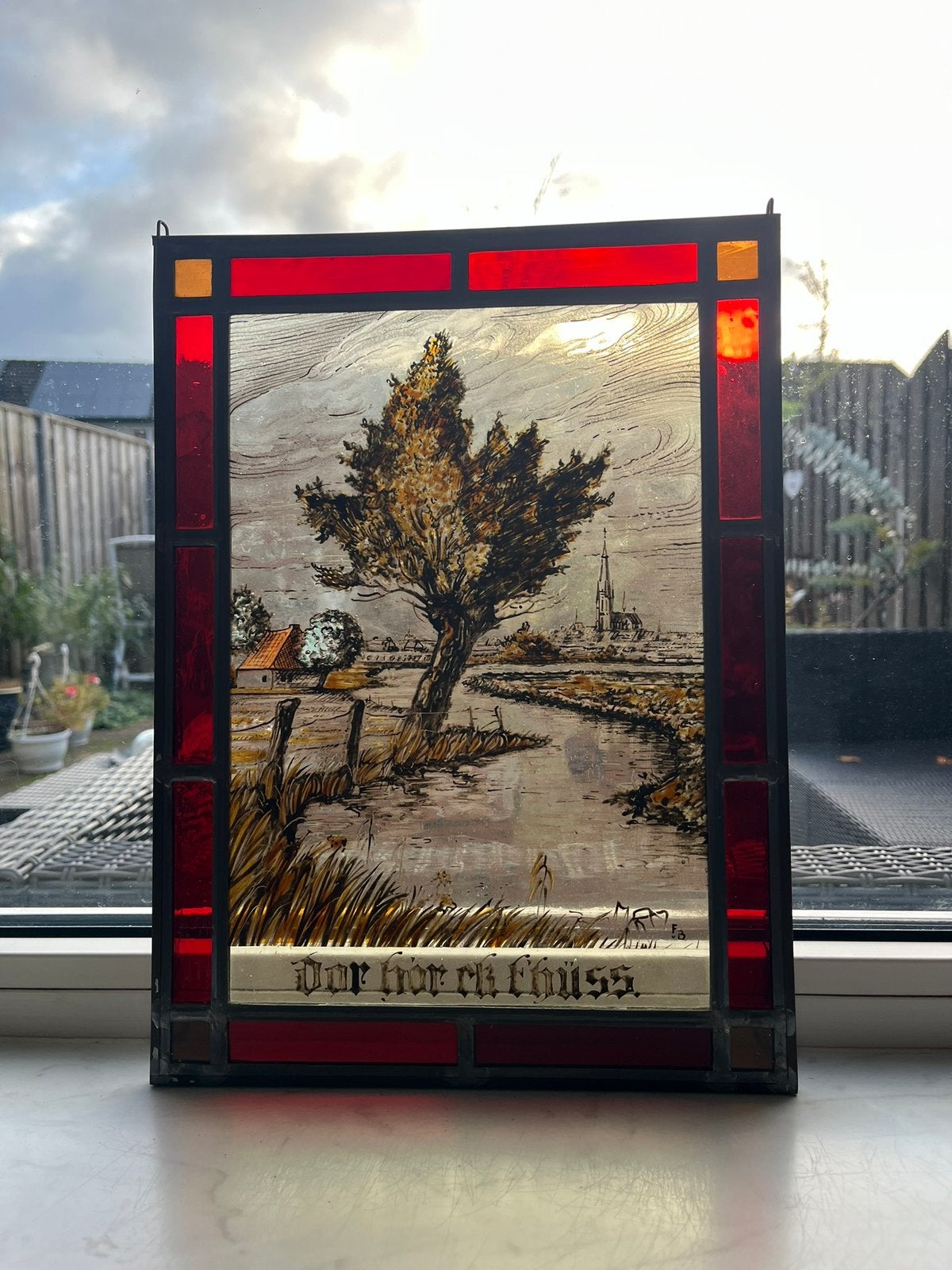 Glas & Lood Van Een Boom, Ophalen of Verzenden