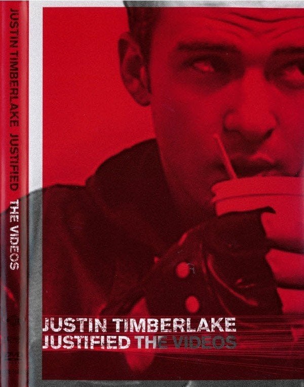 DVD van Justin Timberlake ‎– Justified The Videos, Alle leeftijden, Verzenden, Gebruikt