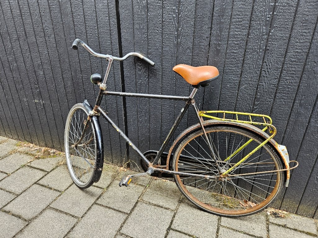 Herenfiets Gazelle sport solide, Ophalen, Terugtraprem, Gebruikt, 57 tot 61 cm