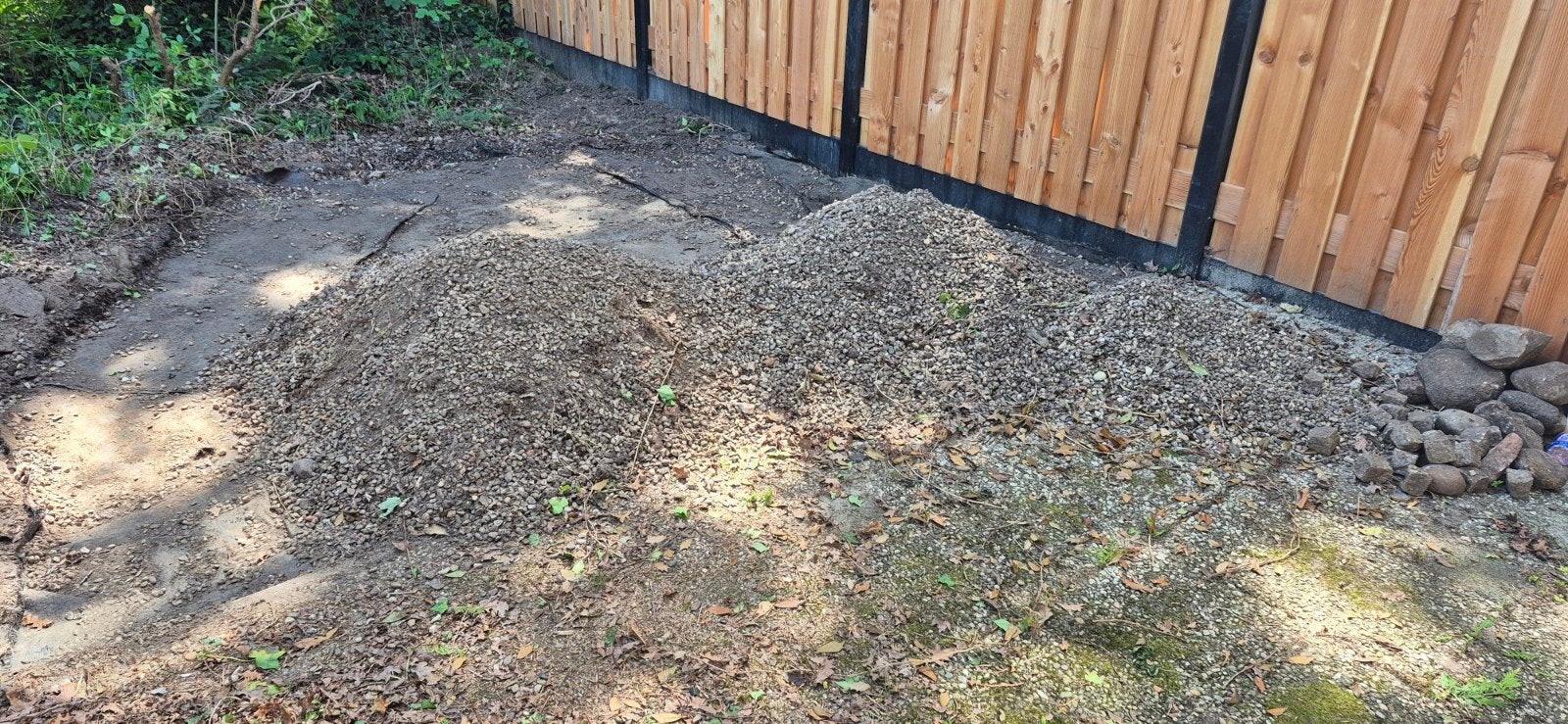 Gebruikt grind/split voor tuin of oprit, Ophalen of Verzenden, Gebruikt, Grijs, Grind