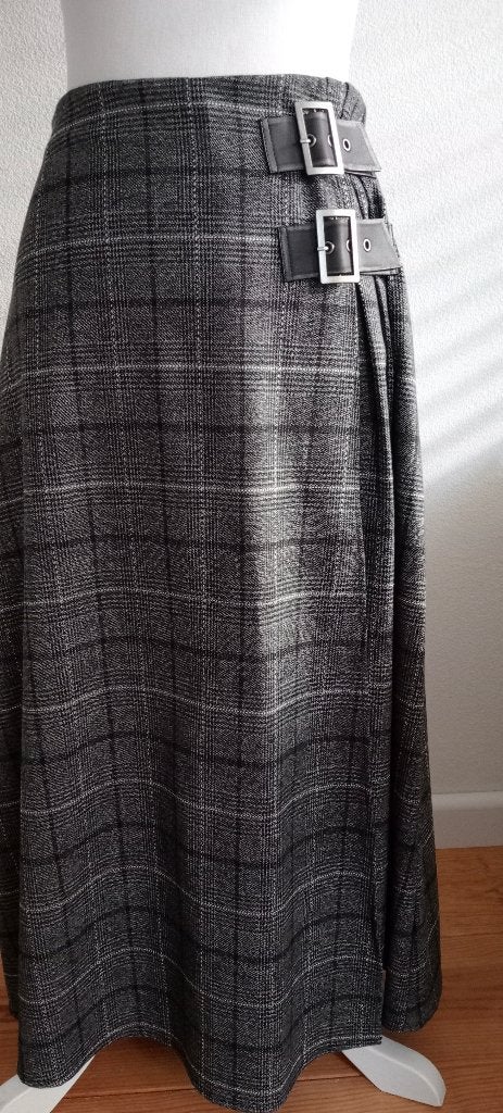 !! 🩶 Nieuw Tartan Overslag/ Plooirok 🤍 36-42 🖤 !!, Maat 38/40 (M), Nieuw, Ophalen of Verzenden, Rita Ori
