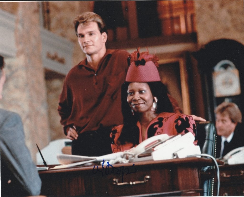 Handtekening Whoopi Goldberg, Verzamelen, Film en Tv, Zo goed als nieuw, Film, Foto of Kaart, Ophalen of Verzenden