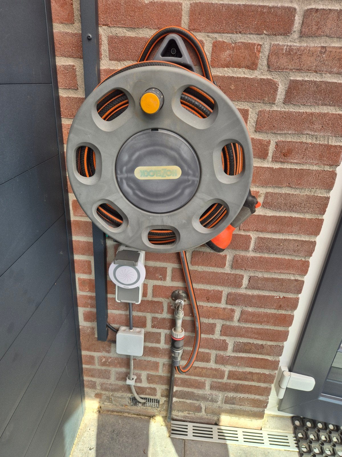 Gardena tuinslang met haspel, Ophalen, Gebruikt