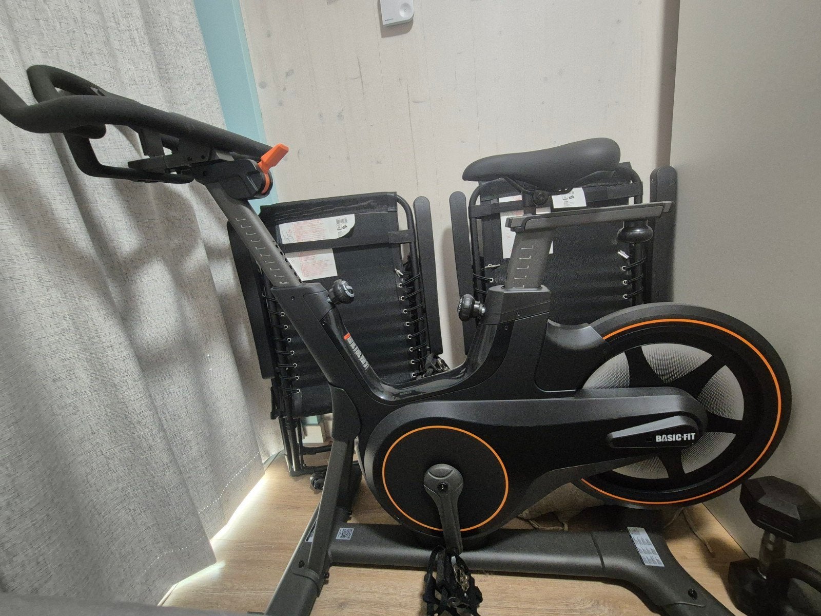 Hometrainer: Smart Bike (Basic Fit), Ophalen of Verzenden, Zo goed als nieuw, Hometrainer