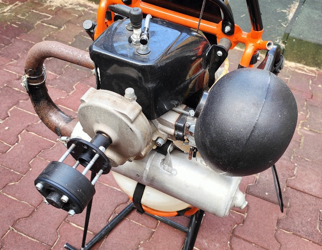Paramotor spul (Miniplane/Apco), Sport en Fitness, Zweefvliegen en Paragliding, Ophalen, Gebruikt, Paramotor, Gemotoriseerd