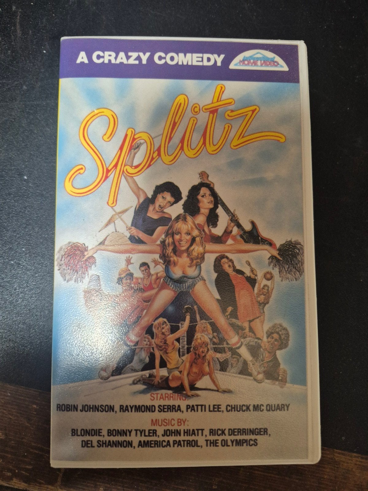 Spiltz comedy op VHS, Alle leeftijden, Ophalen of Verzenden, Gebruikt, Komedie