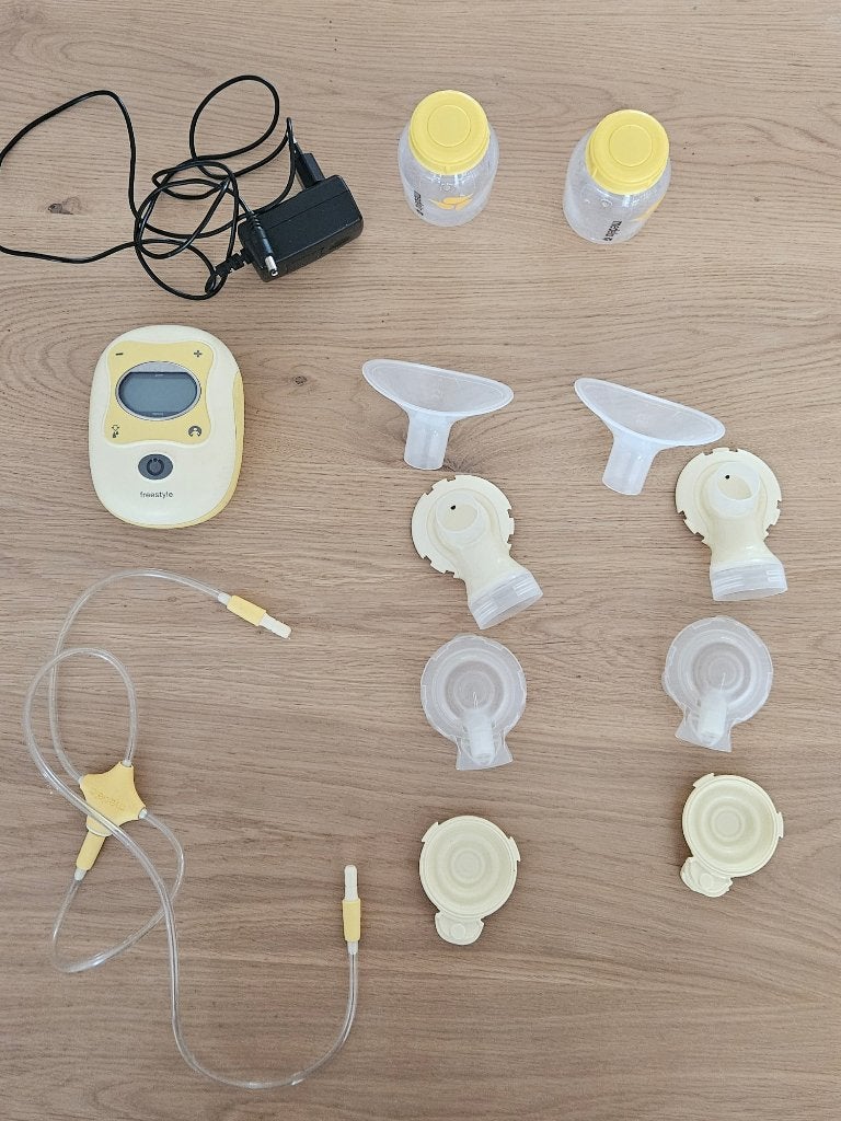Medela Freestyle dubbele kolf, Inclusief tas, Gebruikt, Medela, Borstkolf
