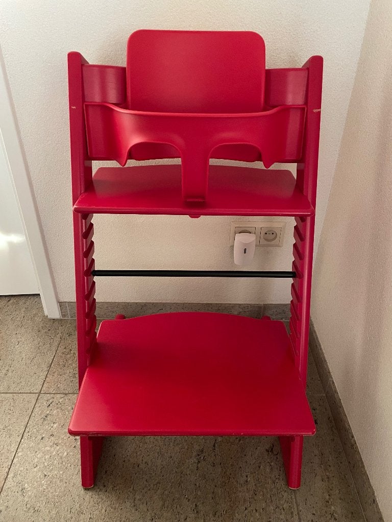 Stokke Tripptrapp kinderstoel nieuwste model, Kinderen en Baby's, Kinderstoelen, Ophalen, Zo goed als nieuw, Meegroeistoel, Stoelverkleiner