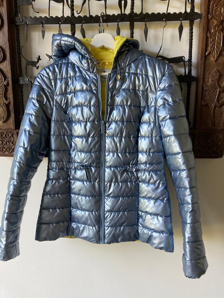 Mooie dames jack  als nieuw mt 36 s, Kleding | Dames, Jassen | Winter, Ophalen of Verzenden, Zo goed als nieuw, Maat 36 (S), Blauw