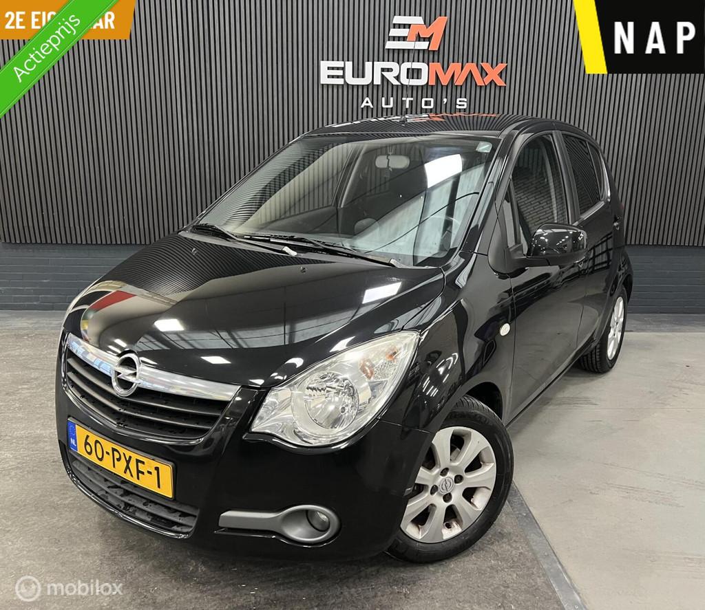 Opel Agila 1.0 Edition 2e Eigenaar - NAP - Airco, Stof, Gebruikt, Bedrijf, Handgeschakeld