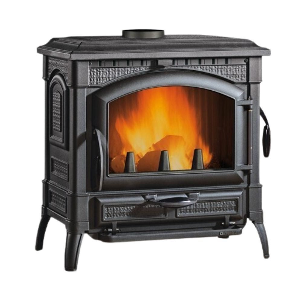 Aangeboden:15 kW CV-Houtkachel La Nordica Termoisotta DSA, Huis en Inrichting, Ophalen, Houtkachel, Zo goed als nieuw, Vrijstaand