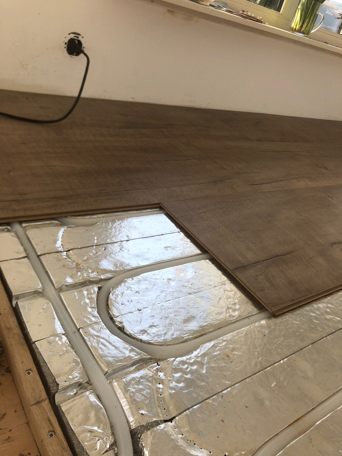 Vloerverwarming droogbouw 25 mm zo op houten vloer, Overige materialen, 50 tot 150 cm, Overige typen, Nieuw