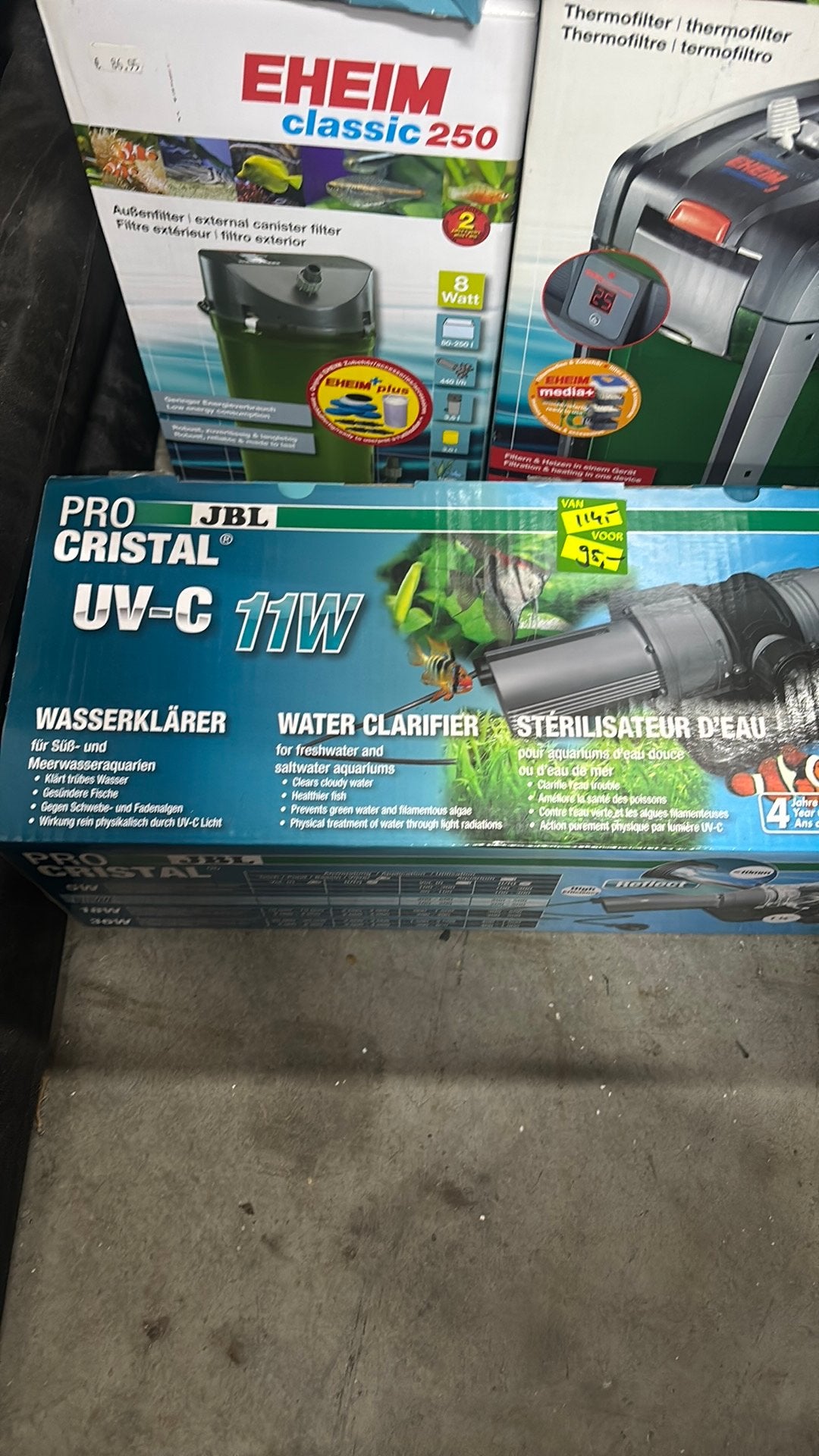 JBL Pro cristal UV-C 11W, Ophalen, Zo goed als nieuw