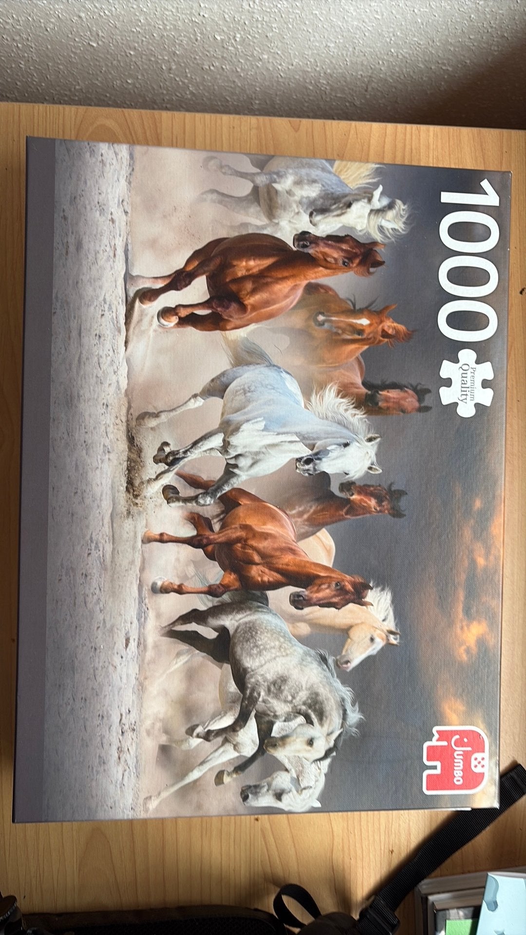 Jumbo puzzel 1000 stukjes, Ophalen of Verzenden, 500 t/m 1500 stukjes, Zo goed als nieuw