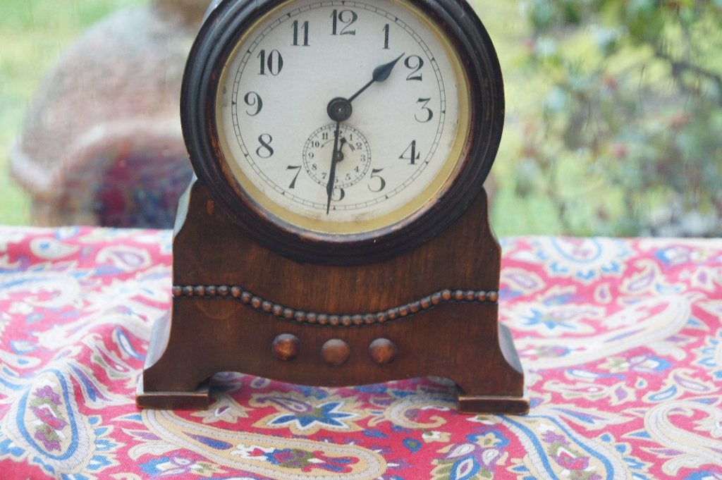 Tafelklokje met wekker, Ophalen of Verzenden