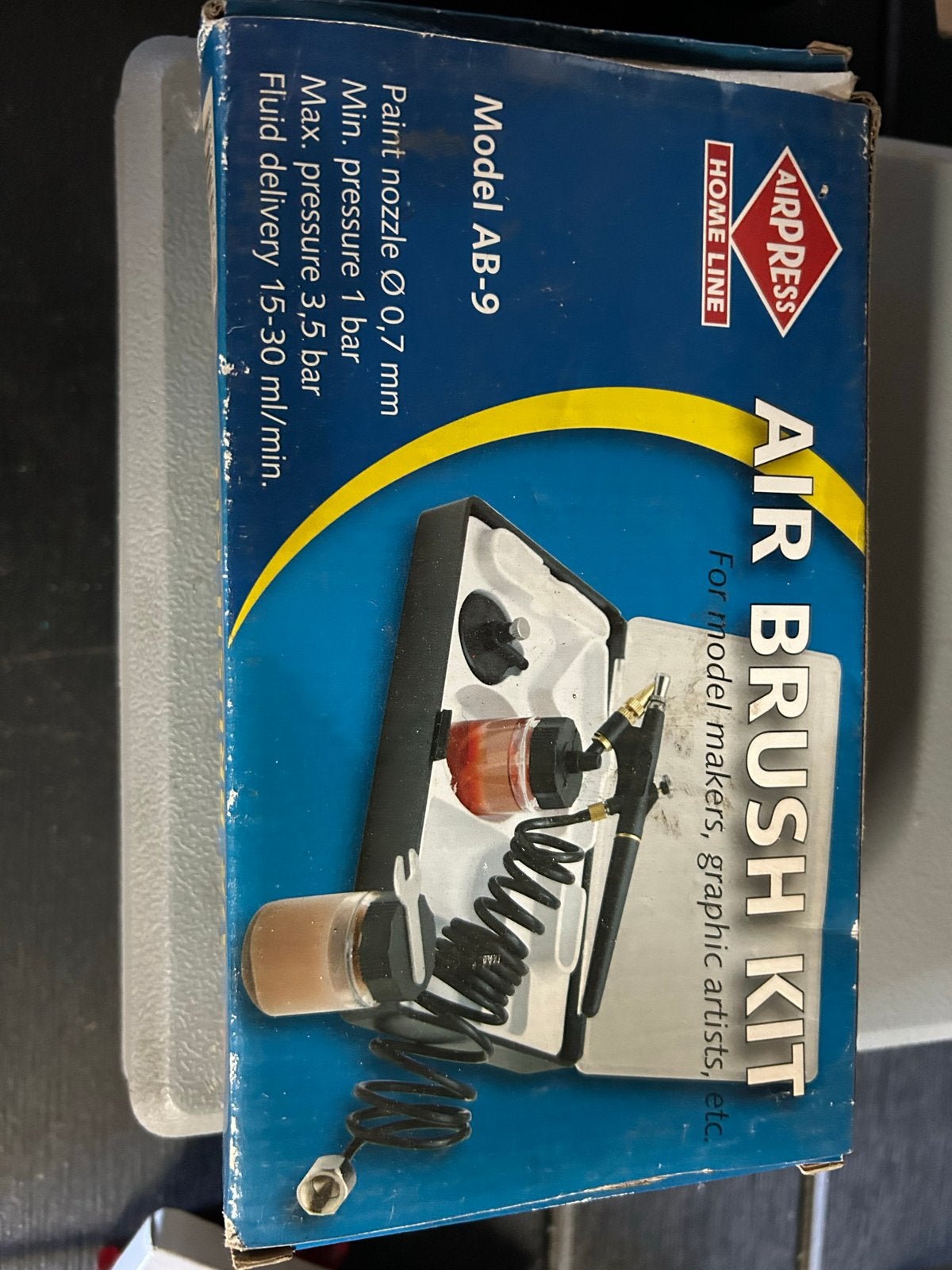 Airbrush kit voor hobbyisten en professionals, Ophalen of Verzenden, Zo goed als nieuw, Airbrush en Toebehoren