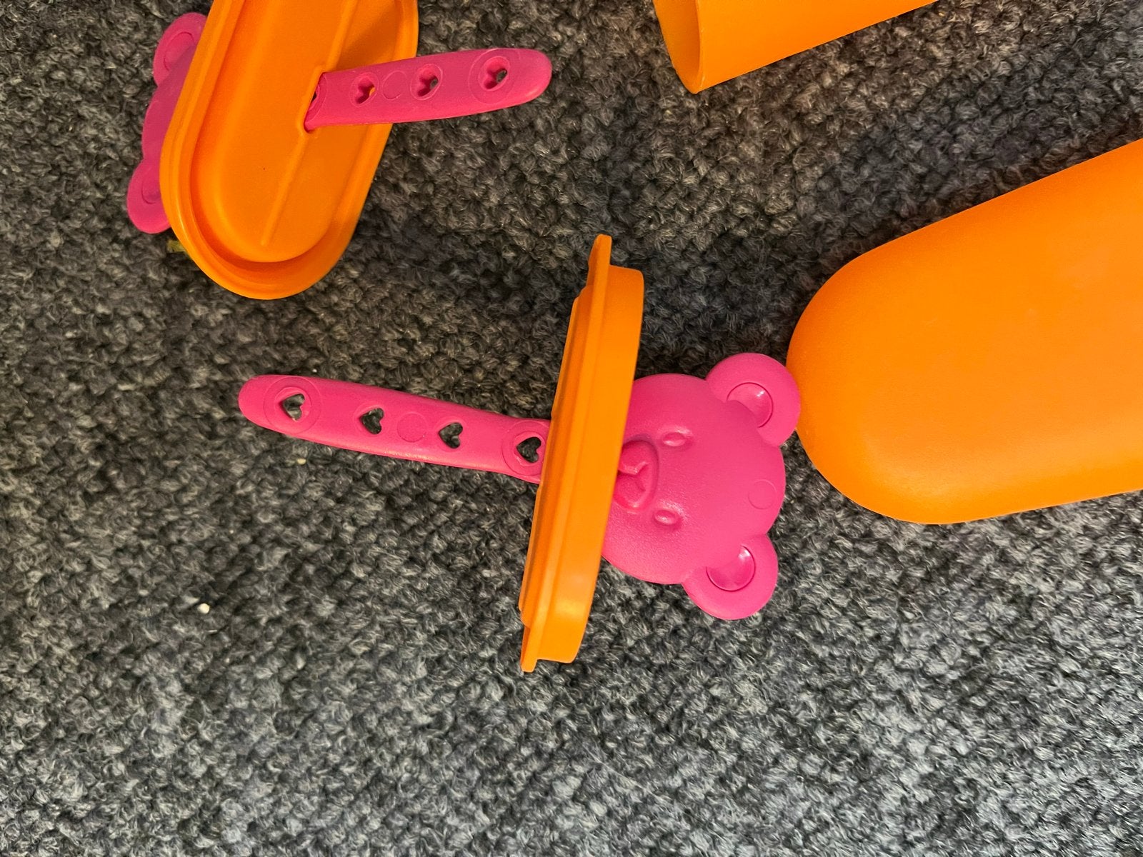 Tupperware set: koektrommel, magnetronbord & waterijs set, Huis en Inrichting, Keuken | Tupperware, Oranje, Ophalen of Verzenden