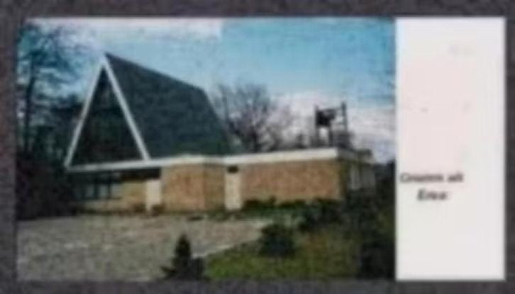 Erica Hervormde Kerk Fotokaart, Verzamelen, Ophalen of Verzenden, 1980 tot heden, Ongelopen, Drenthe