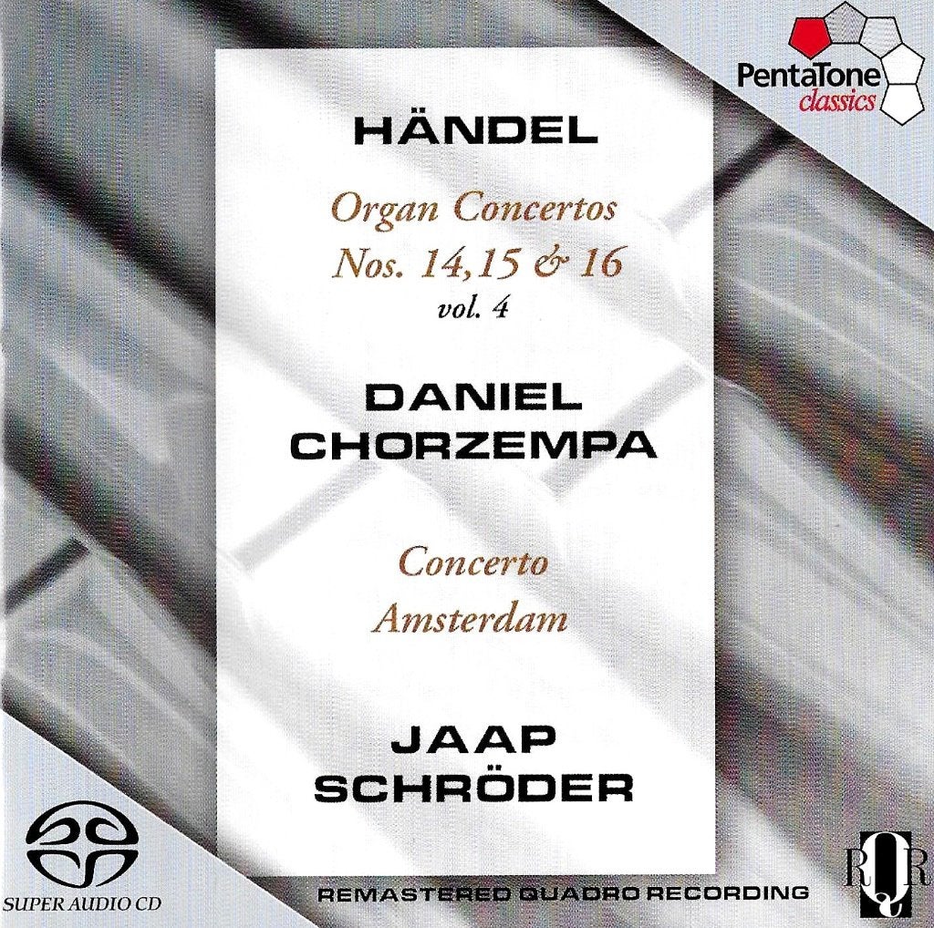 SACD - DANIEL CHORZEMPA / ORGEL & JAAP SCHRÖDER - HÄNDEL., Ophalen of Verzenden, Barok, Zo goed als nieuw, Overige typen